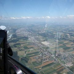 Flugwegposition um 08:59:11: Aufgenommen in der Nähe von Gemeinde Kleinzell, Österreich in 1741 Meter